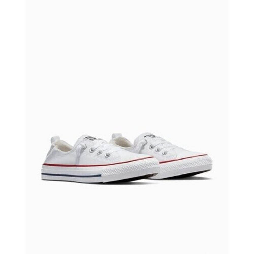 Size 6-Womens Converse Slip-On Chuck Taylor All Star Shoreline White